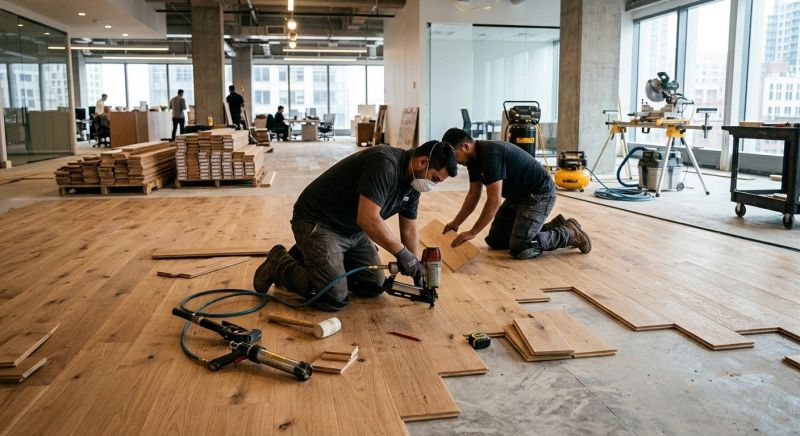 Commercial Hardwood Service in Duvall, WA