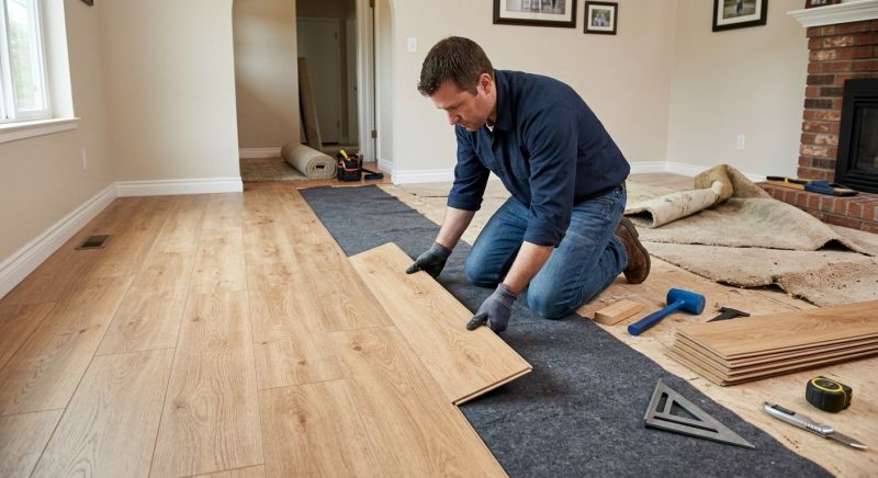 Laminate Floor Remodeling in Everett, WA