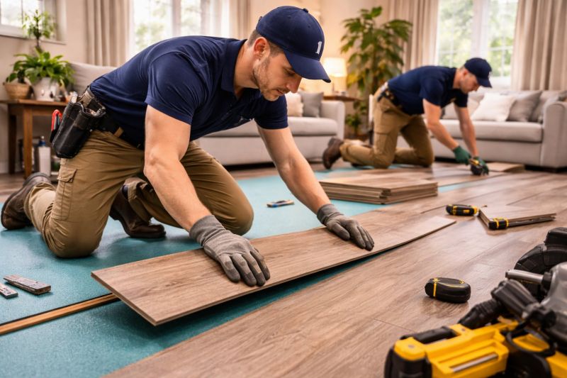 Laminate Flooring Replacement in Everett, WA