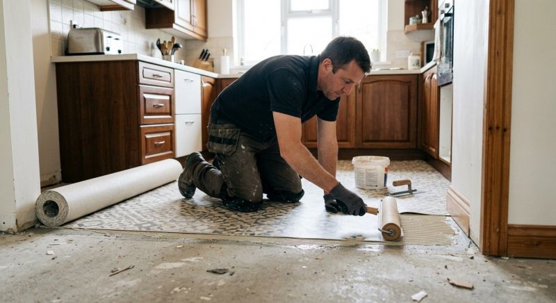 Linoleum Floor Installation in Langley, WA
