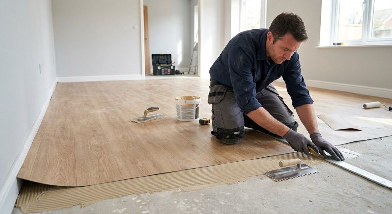 Sheet Flooring Installation in Edmonds, WA