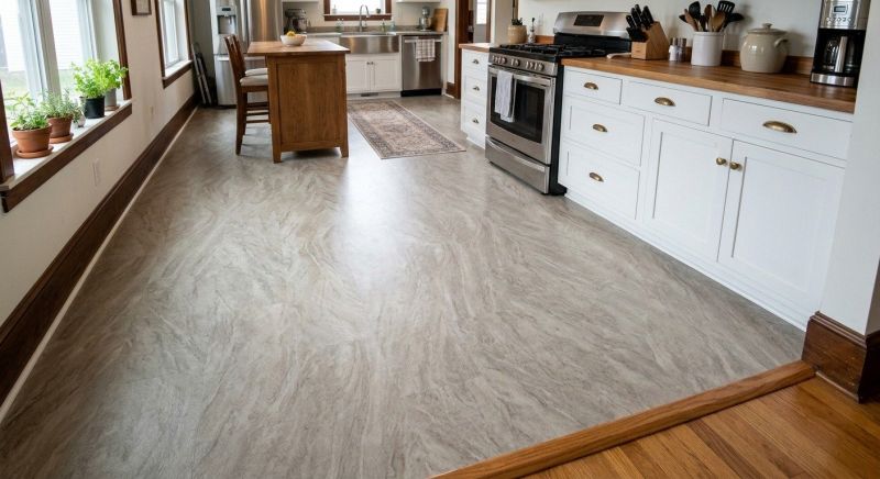 Sheet Linoleum Installation in Mercer Island, WA