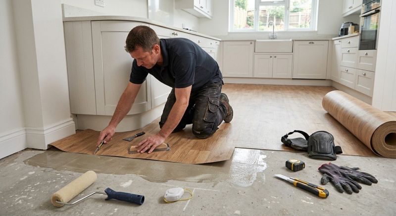 Sheet Linoleum Installation in Monroe, WA