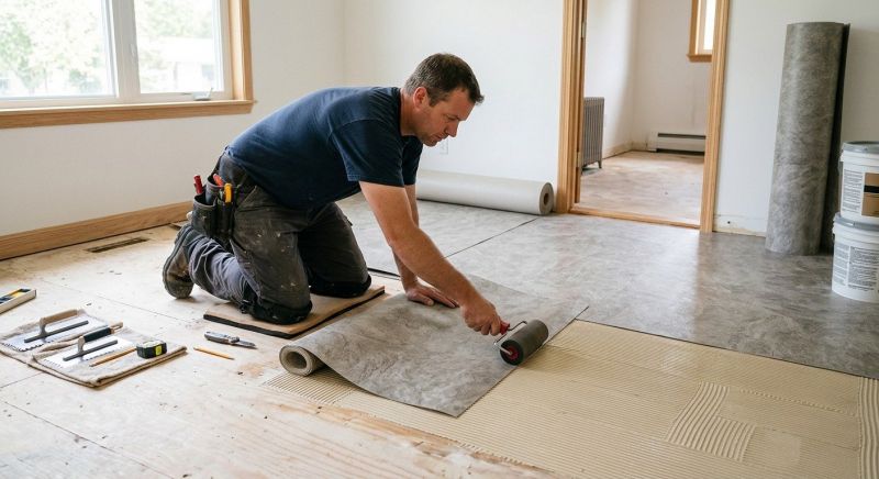 Sheet Vinyl Installation in Everett, WA