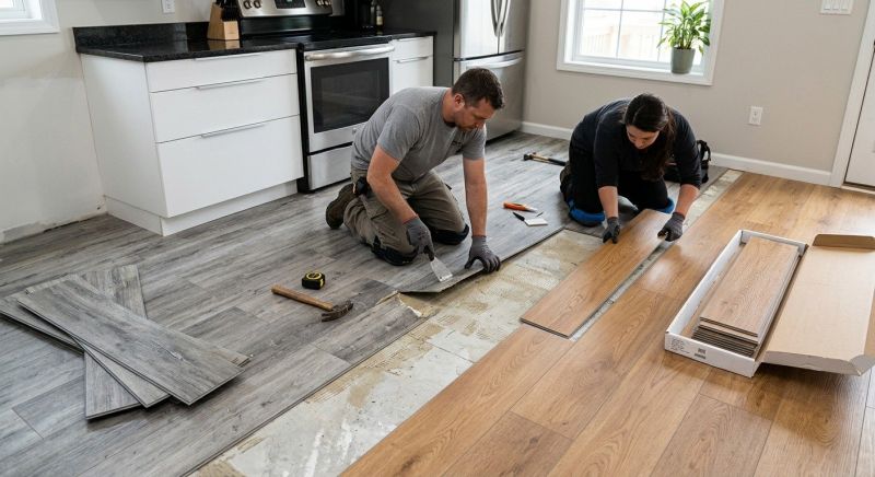 Vinyl Floor Replacement in Everett, WA