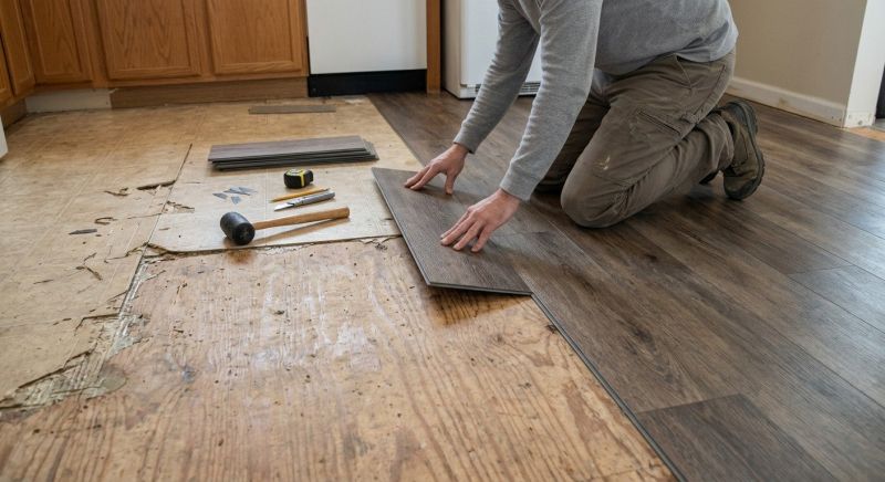 Vinyl Floor Replacement in Everett, WA