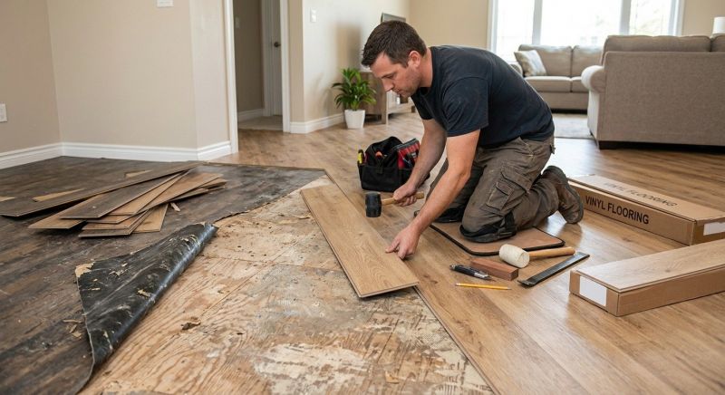 Vinyl Flooring Installation in Langley, WA