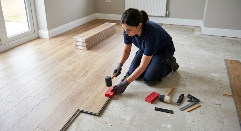 Vinyl Plank Floor Installation in Everett, WA