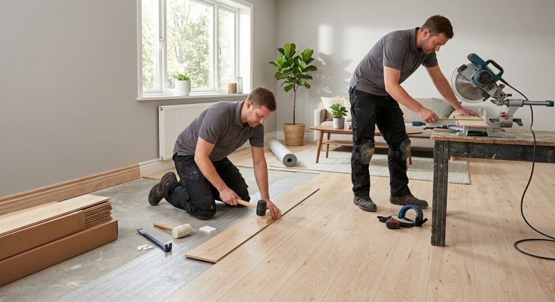 Wood Laminate Installation in Everett, WA